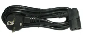 IEC C13 European Kettle Type Power Cable