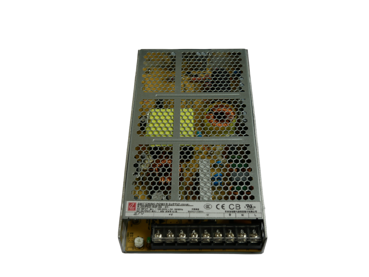 High Quality 48V 4.2A 200W Industrial Power Supply, Model A-200FKD-48P-00 - Image 6