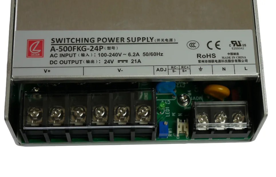 Genuine A-500FKG-24P, 24V 21A 500W Industrial Power Supply Unit - Image 7