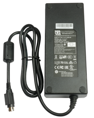 Genuine CWT 12V 10A 120W AC Adapter with 4-Pin Output Plug (Pin2 & Pin4 Positive Poles)